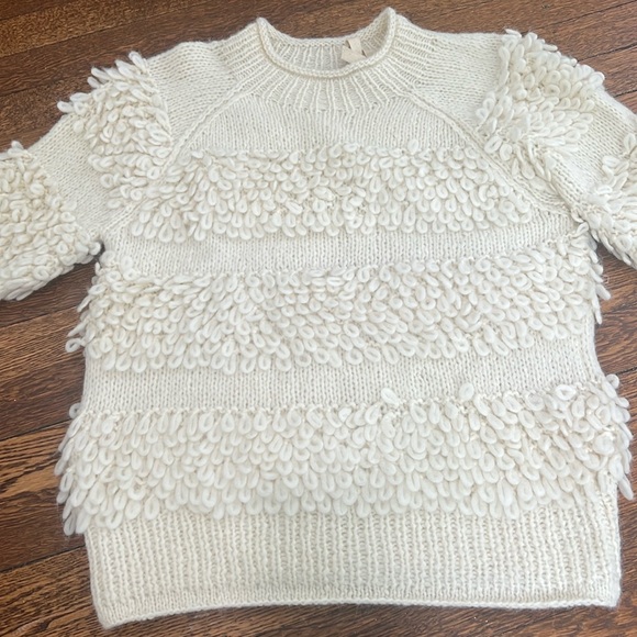Faherty Ivory sweater - Picture 1 of 4